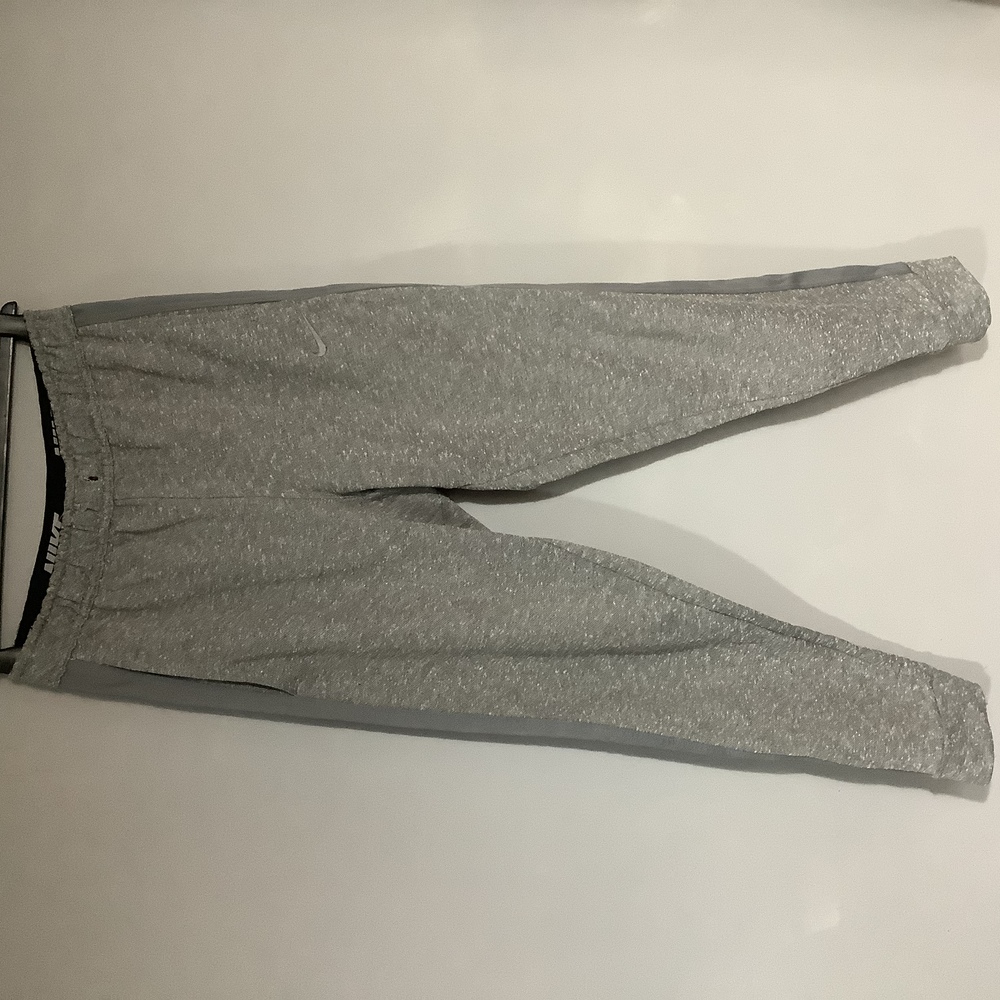 Nike Dri-Fit Jogging Bottoms - Size S - Grey Fleck - Slim Fit - Picture 1 of 4